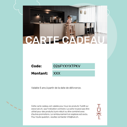 Carte Cadeau à imprimer à la maison